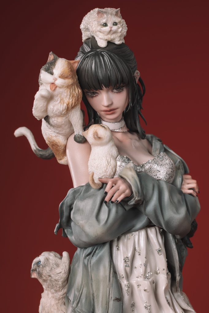 猫は体中をよじ登る (kit)