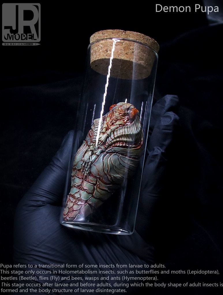 悪魔の蛹 (kit & 塗装済完成品)