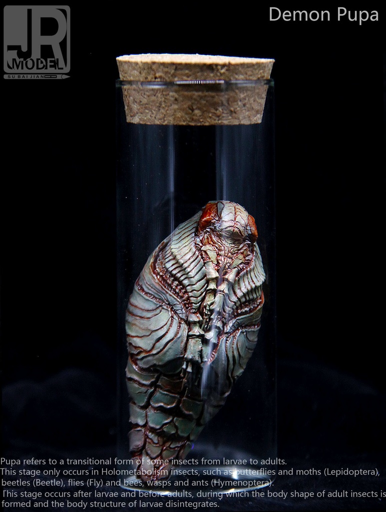 悪魔の蛹 (kit & 塗装済完成品)