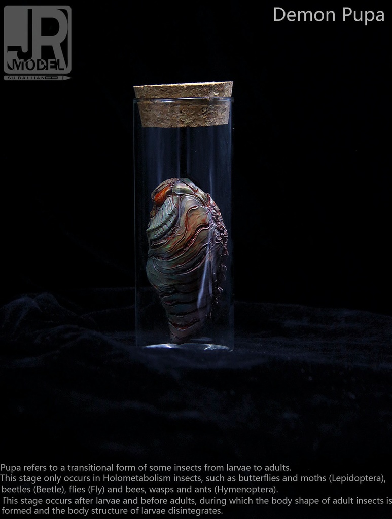 悪魔の蛹 (kit & 塗装済完成品)