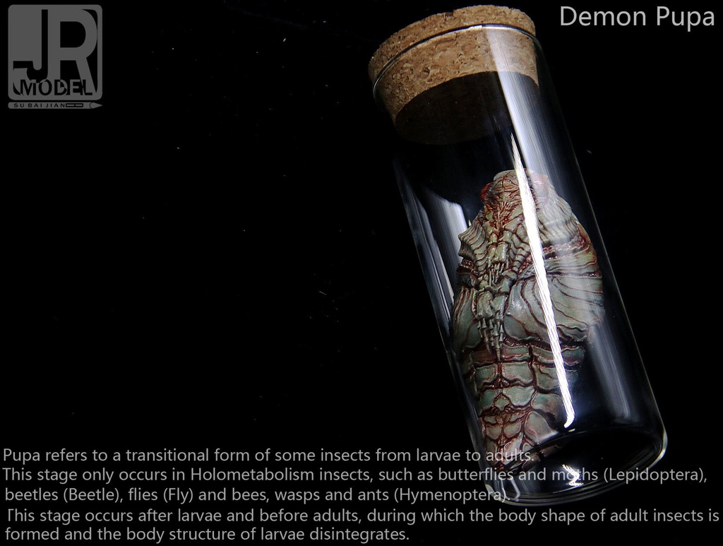 悪魔の蛹 (kit & 塗装済完成品)