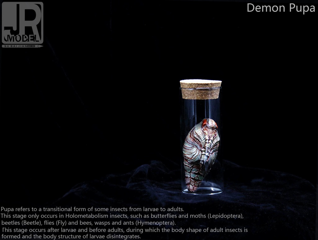 悪魔の蛹 (kit & 塗装済完成品)