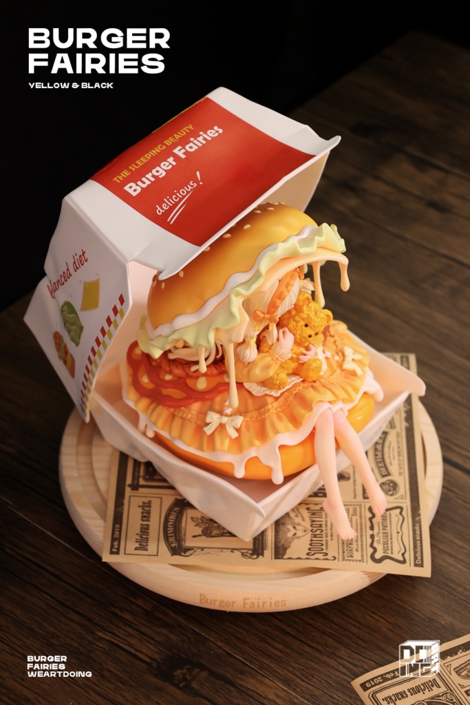 The Sleeping Beauty-Burger Fairies (塗装済完成品)