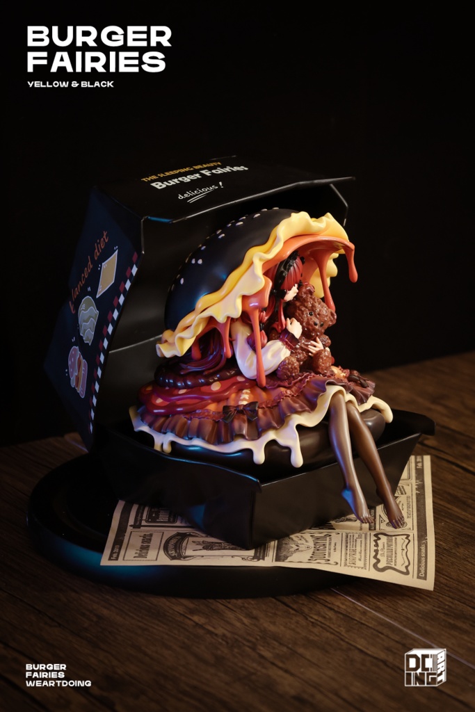 The Sleeping Beauty-Burger Fairies (塗装済完成品)