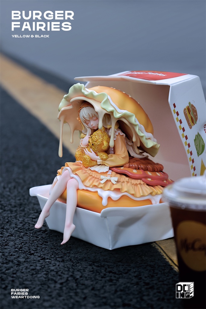 The Sleeping Beauty-Burger Fairies (塗装済完成品)