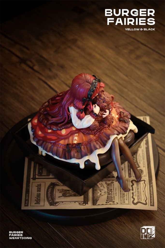 The Sleeping Beauty-Burger Fairies (塗装済完成品)