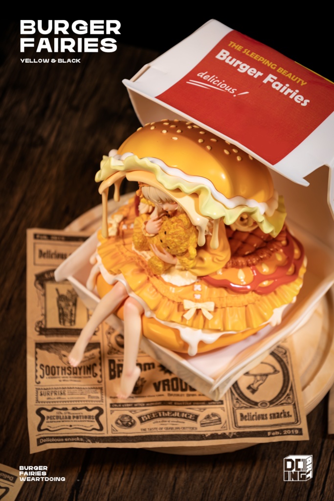 The Sleeping Beauty-Burger Fairies (塗装済完成品)