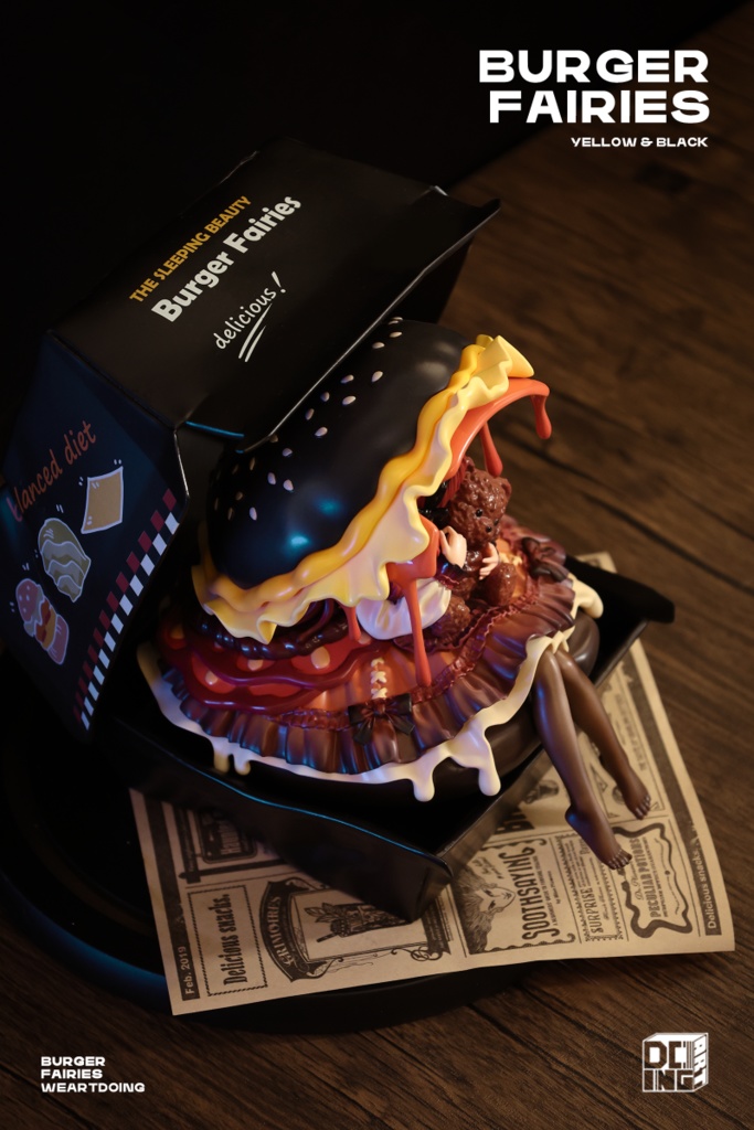 The Sleeping Beauty-Burger Fairies (塗装済完成品)