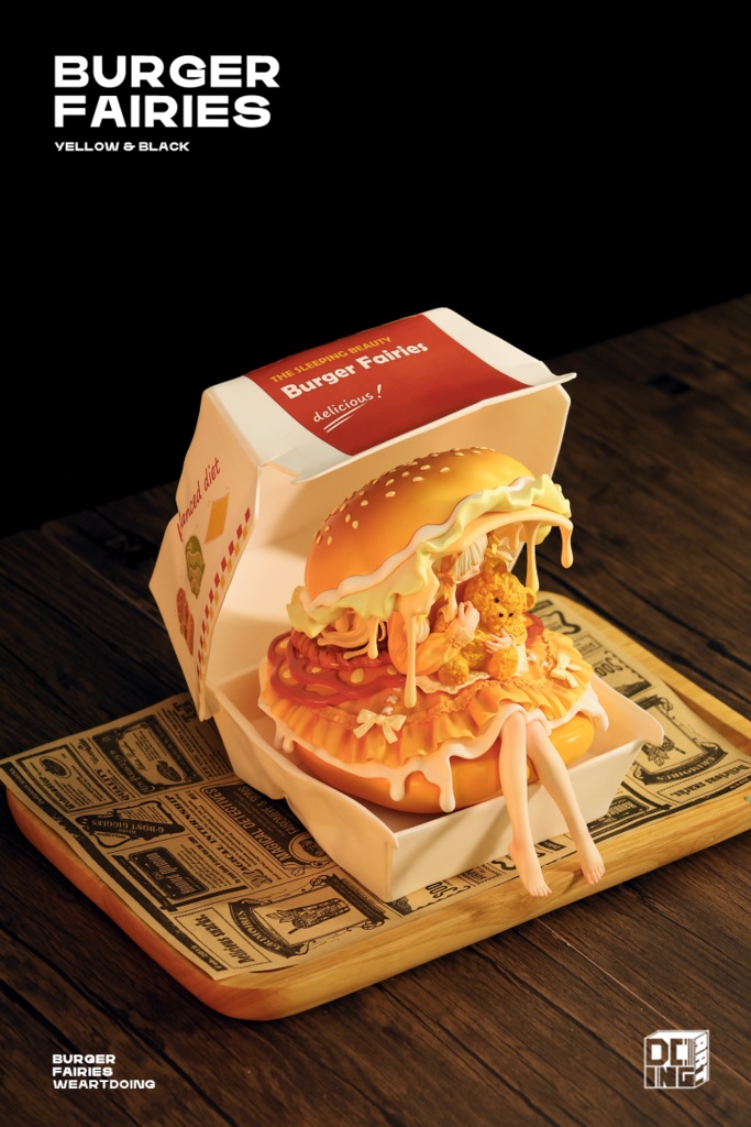 The Sleeping Beauty-Burger Fairies (塗装済完成品)