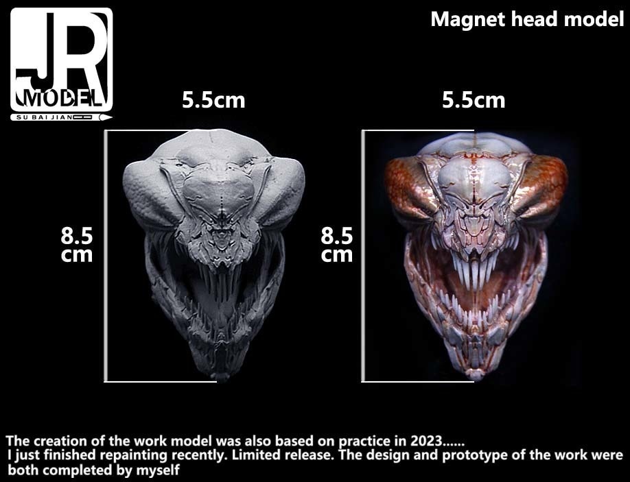 Magnet head Model (Kit & 塗装済完成品)