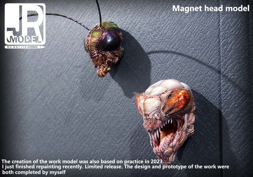 Magnet head Model (Kit & 塗装済完成品)