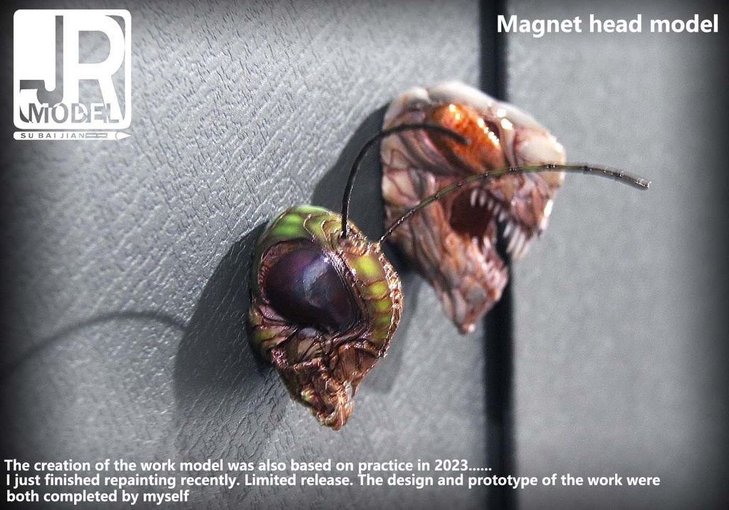 Magnet head Model (Kit & 塗装済完成品)