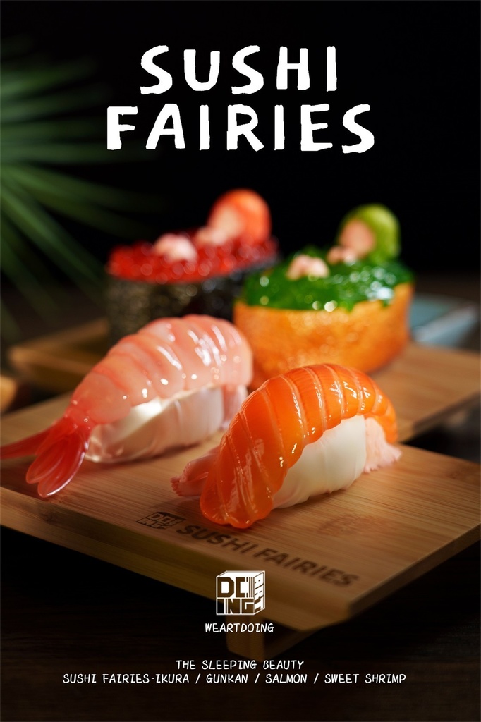 ●Sushi Fairies(寿司の妖精・Shrimp)塗装済み完成品● ○Sushi Fairies(寿司の妖精・Shrimp)塗装済み完成品○ - メルカリ
