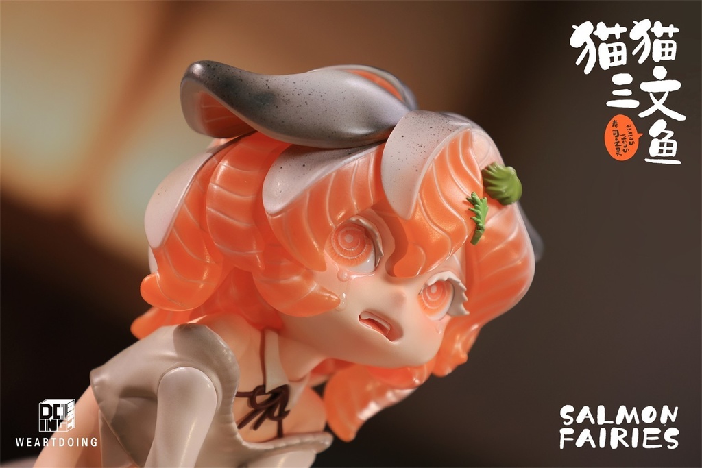 Sleeping Beauty- Salmon Fairies (猫猫サーモン) (塗装済完成品)