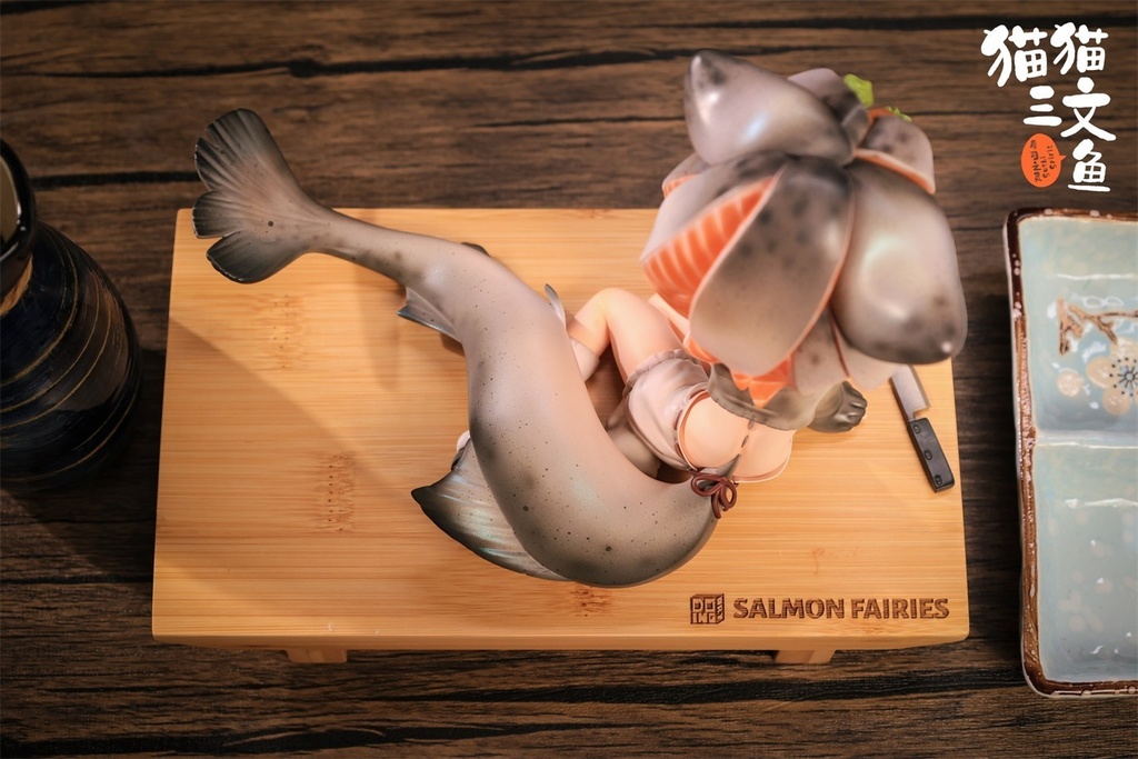 Sleeping Beauty- Salmon Fairies (猫猫サーモン) (塗装済完成品)