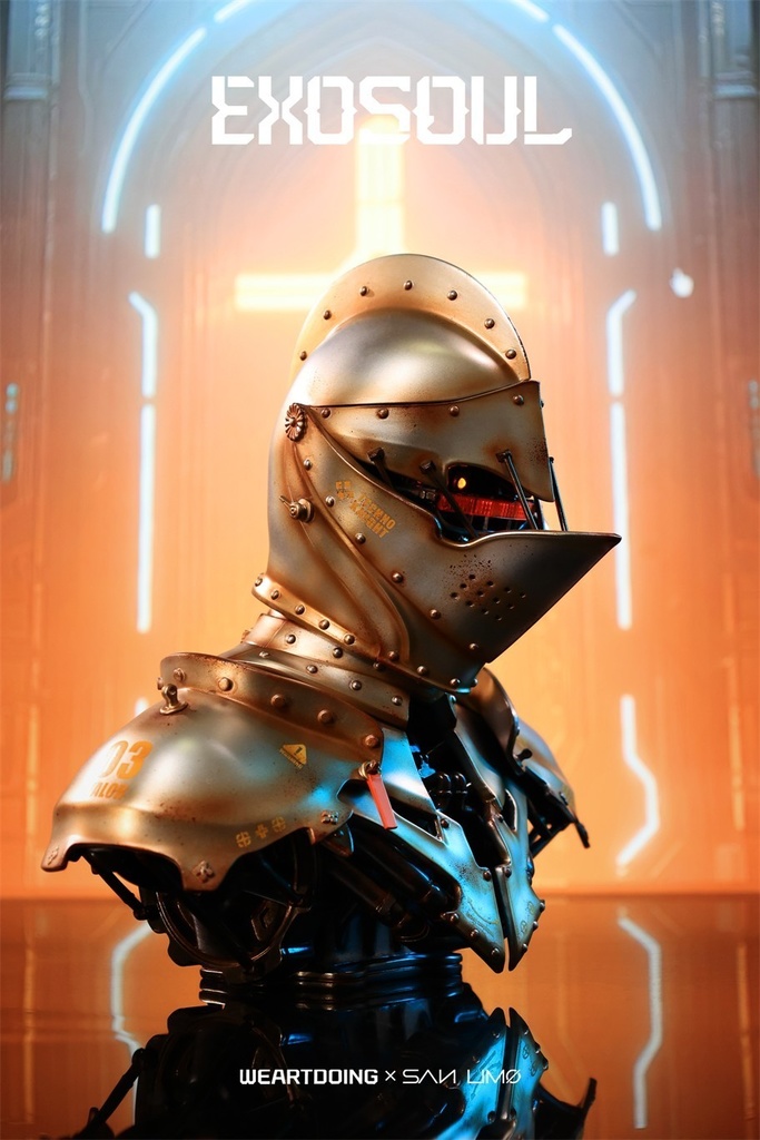 サイバー騎士 —— EXOSOUL (塗装済完成品)