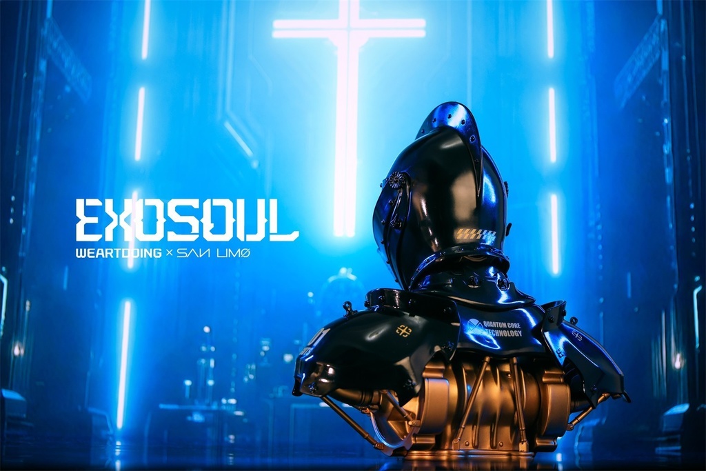 サイバー騎士 —— EXOSOUL (塗装済完成品)