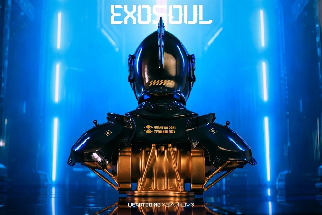 サイバー騎士 —— EXOSOUL (塗装済完成品)