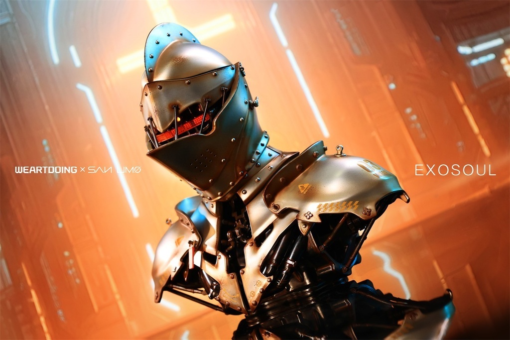 サイバー騎士 —— EXOSOUL (塗装済完成品)