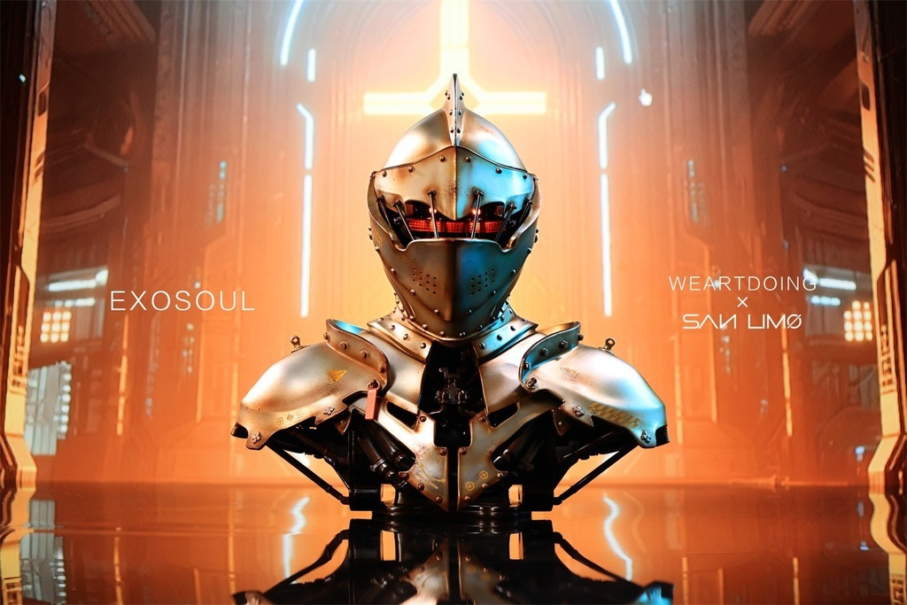 サイバー騎士 —— EXOSOUL (塗装済完成品)