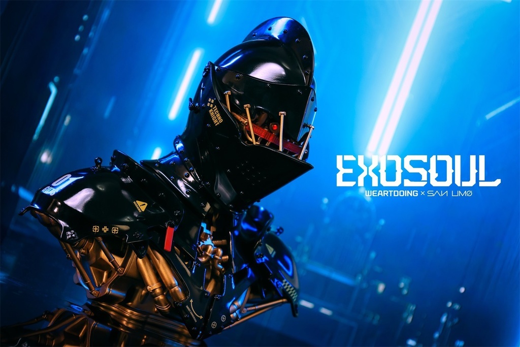 サイバー騎士 —— EXOSOUL (塗装済完成品)