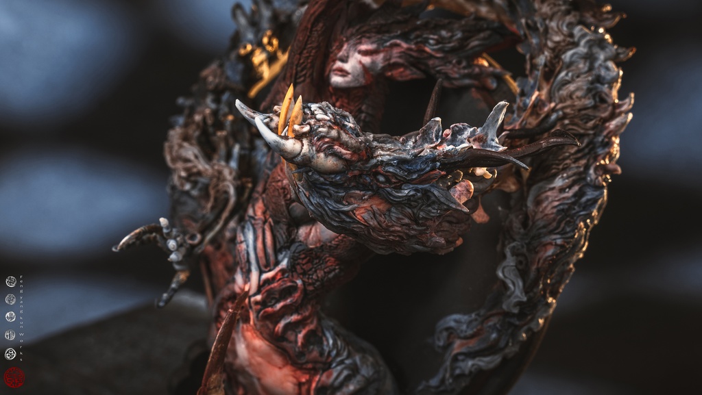 广目天 (kit & 塗装済完成品)