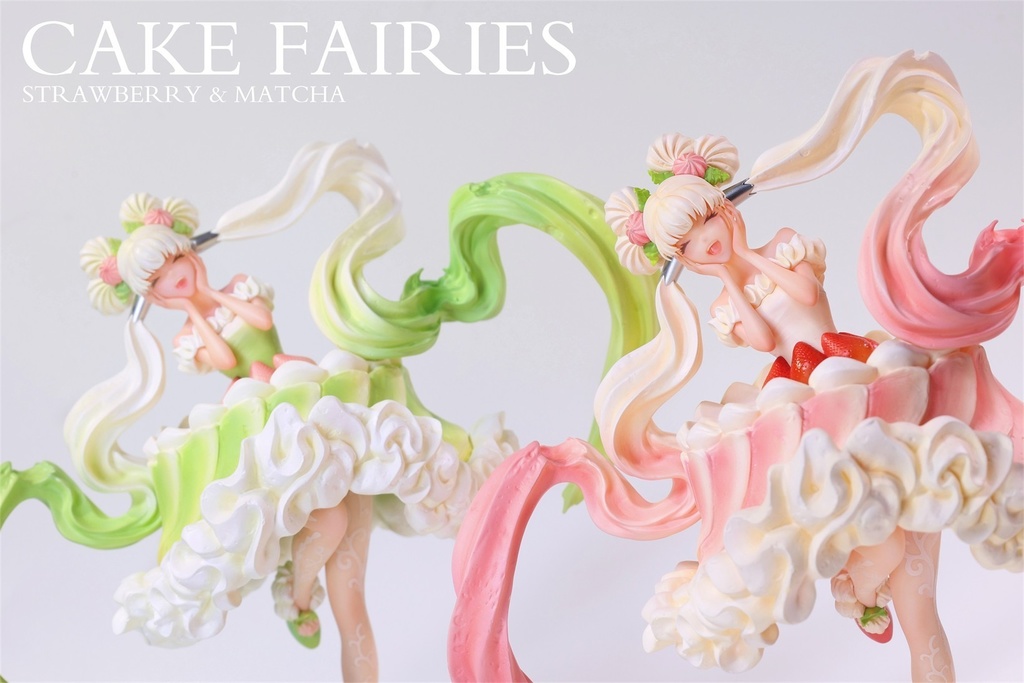 Cake Fairies (ケーキの女の子) (塗装済完成品)