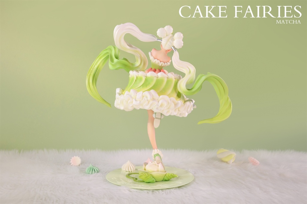 Cake Fairies (ケーキの女の子) (塗装済完成品)