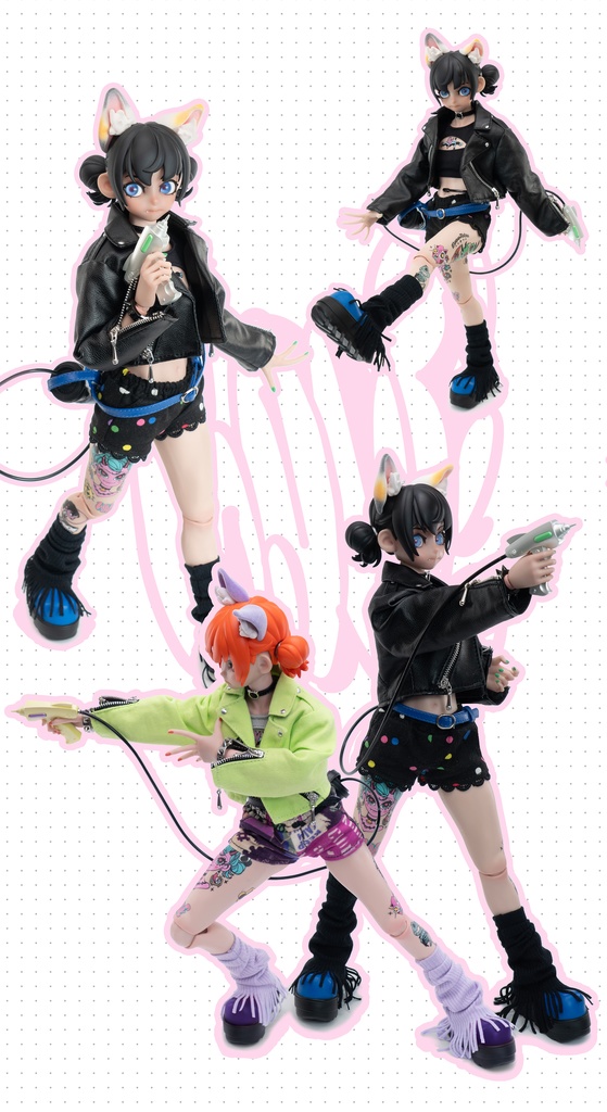 悪役でない刺青師 - Meow Meow (1/6可動人形、塗装済完成品)