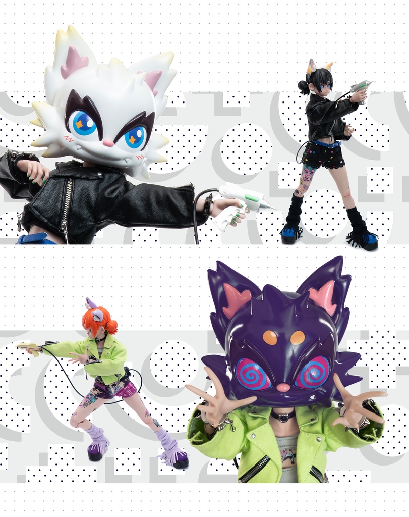 悪役でない刺青師 - Meow Meow (1/6可動人形、塗装済完成品)