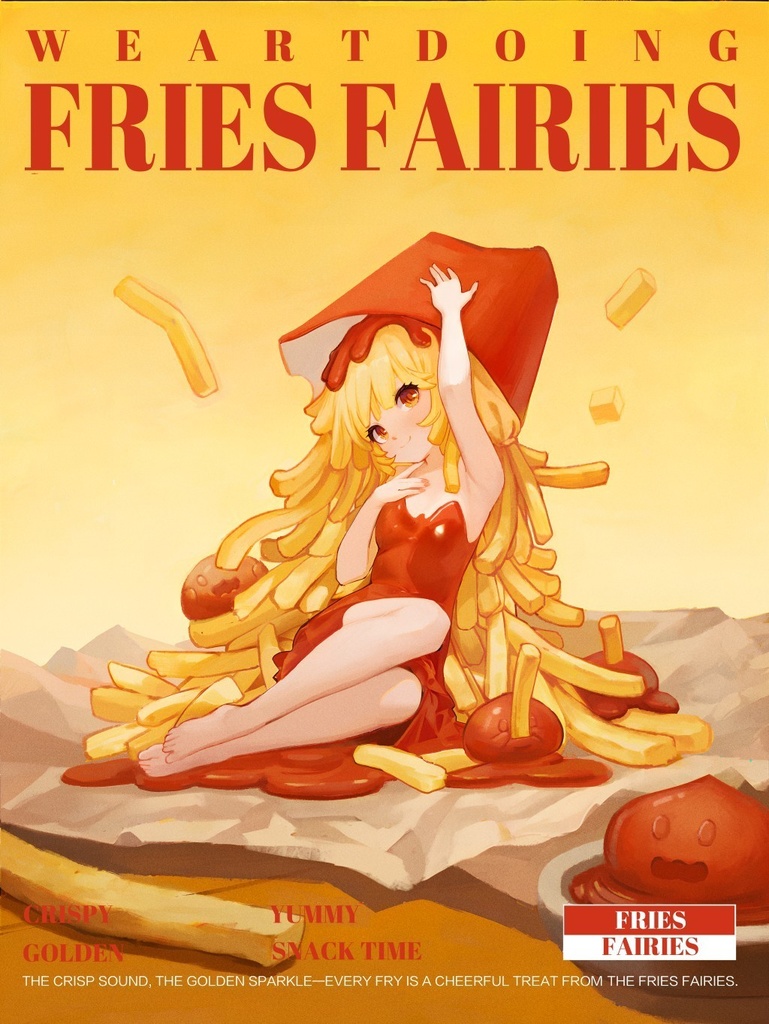 Sleeping Beauty-Fries Fairies (塗装済完成品)