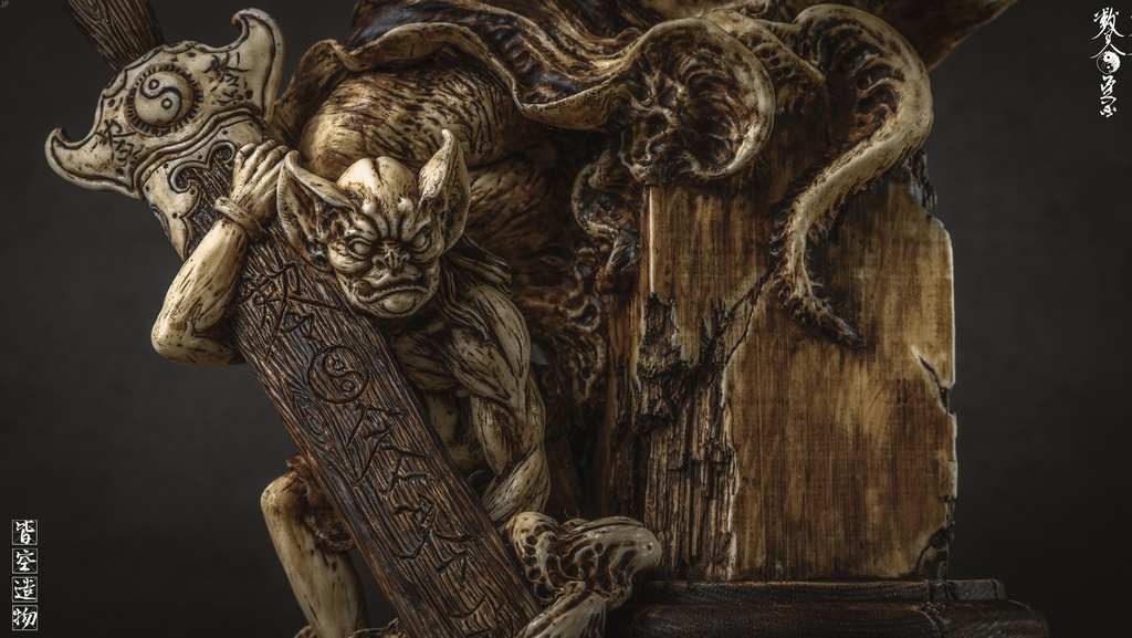 鍾馗 (kit & 塗装済完成品)