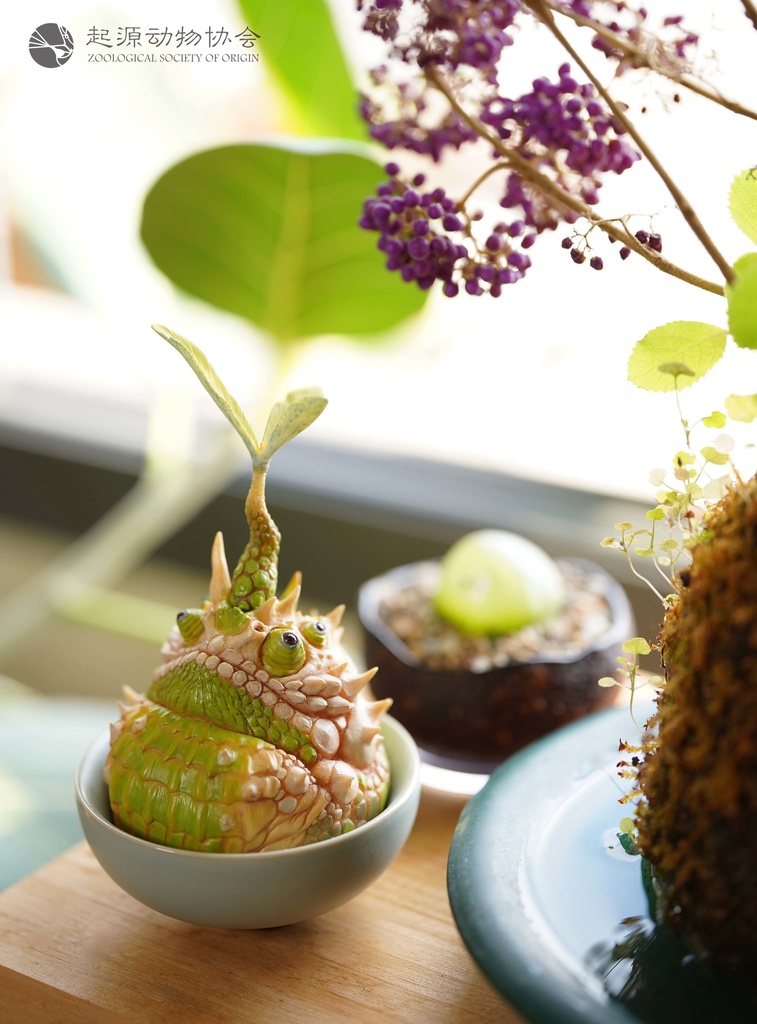 Origin·Cactus Lizard 起源·ハリボールトカゲ(塗装済完成品)