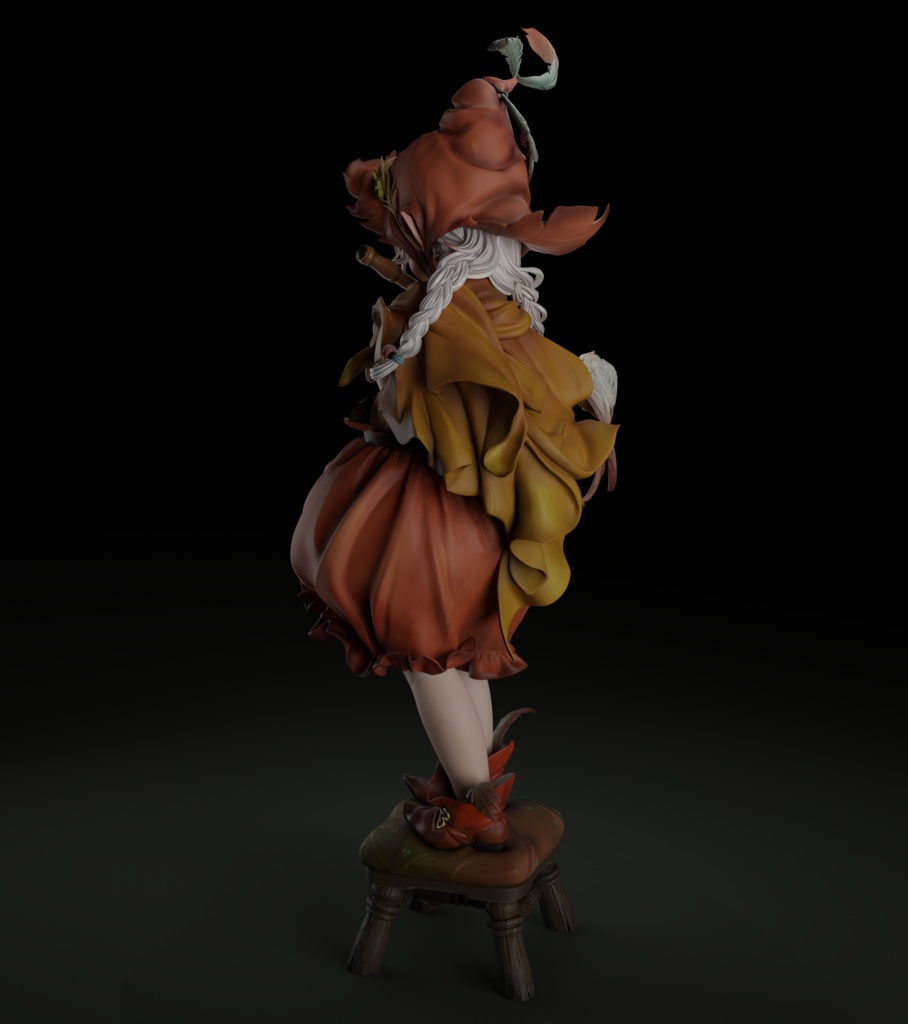 シリーンの葦原の独奏 Syrinx’s Solo (kit)