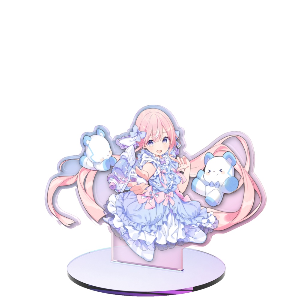 姫乃あいむ 2月の常設グッズ オーロラアクリルスタンド