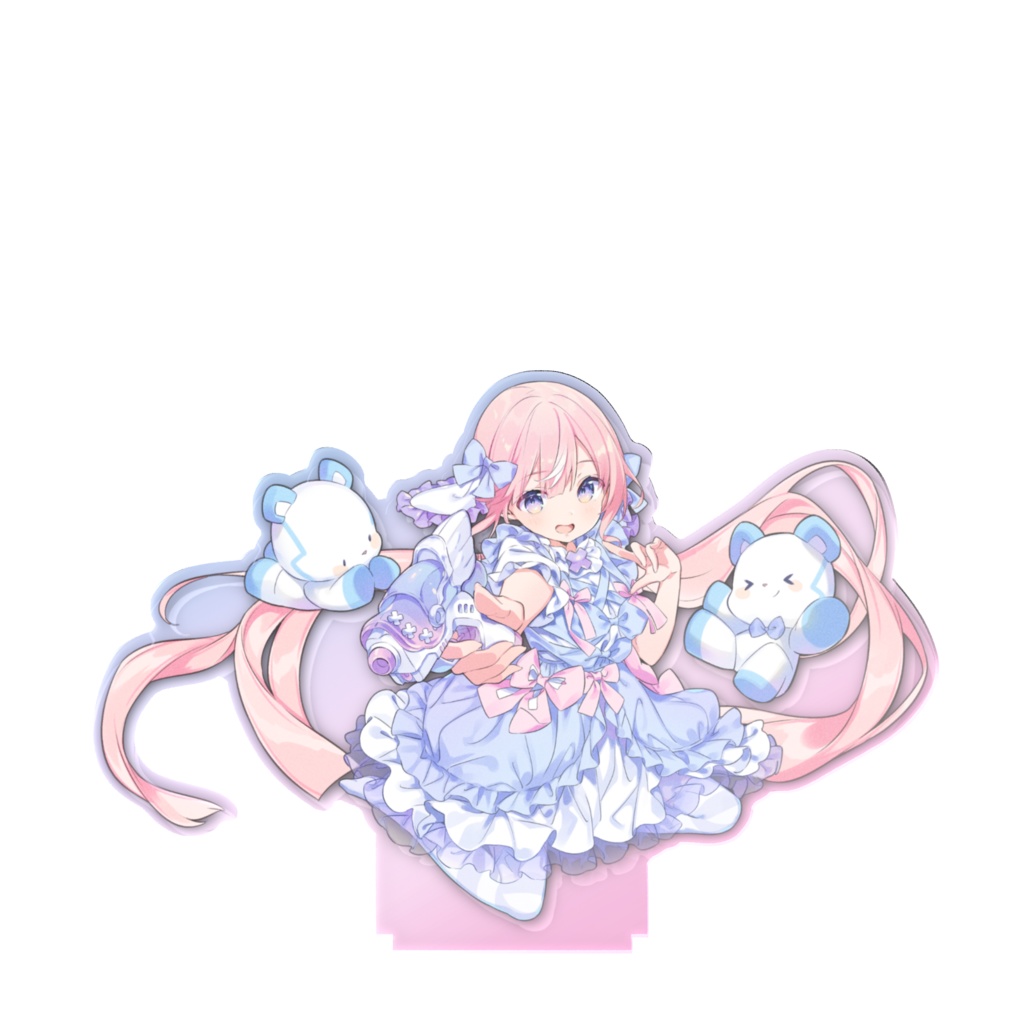 姫乃あいむ 2月の常設グッズ オーロラアクリルスタンド