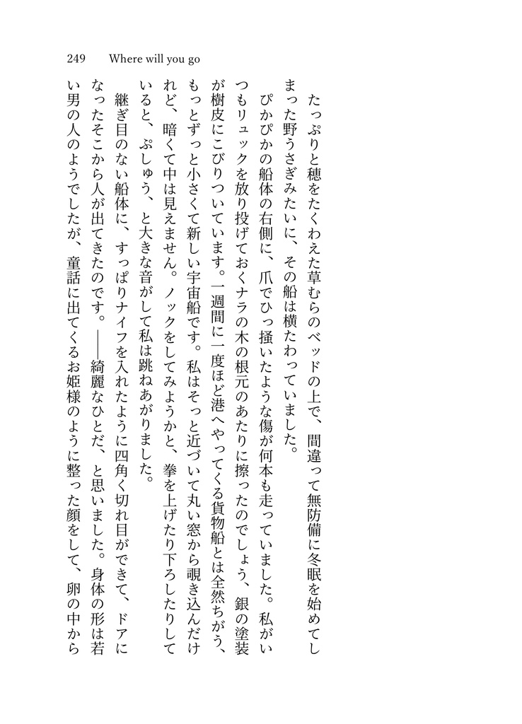 第三者視点小説合同誌『エキストラ曰く』