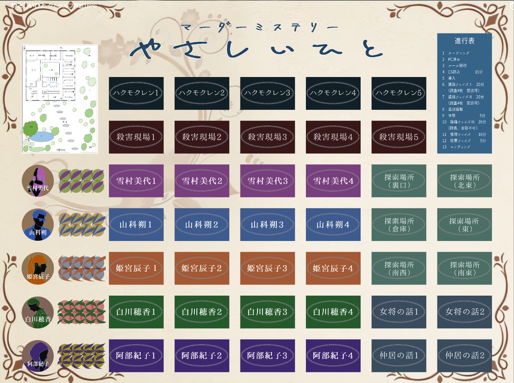 マーダーミステリー やさしいひと