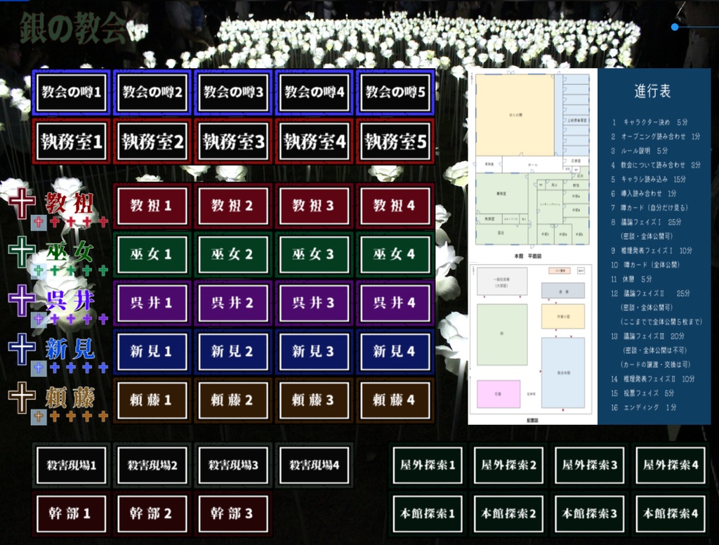 マーダーミステリー 「銀の教会」