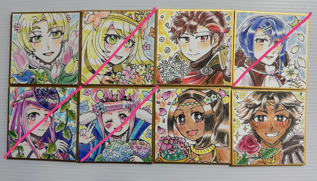 FEエンゲージ王族アナログ豆色紙