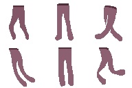 ピクリエ用 アバター タイツ【全12種類】