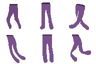 ピクリエ用 アバター タイツ【全12種類】