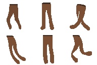 ピクリエ用 アバター タイツ【全12種類】