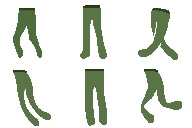 ピクリエ用 アバター タイツ【全12種類】