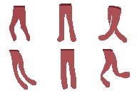 ピクリエ用 アバター タイツ【全12種類】