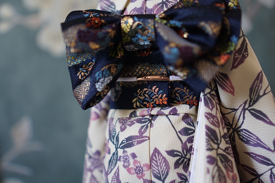 紅型風文様 振袖セット