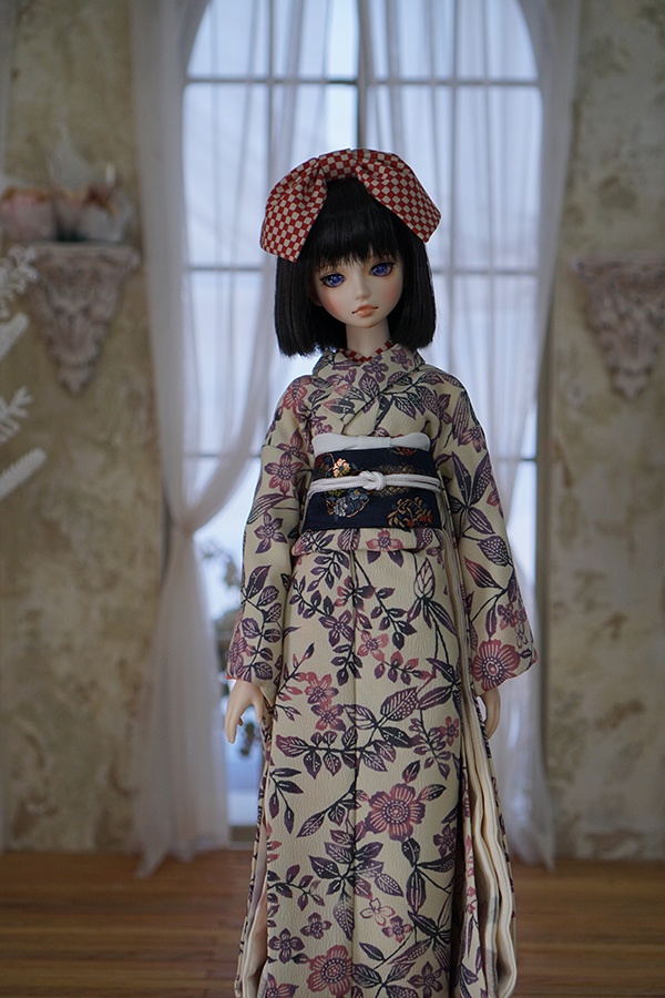 紅型風文様 振袖セット