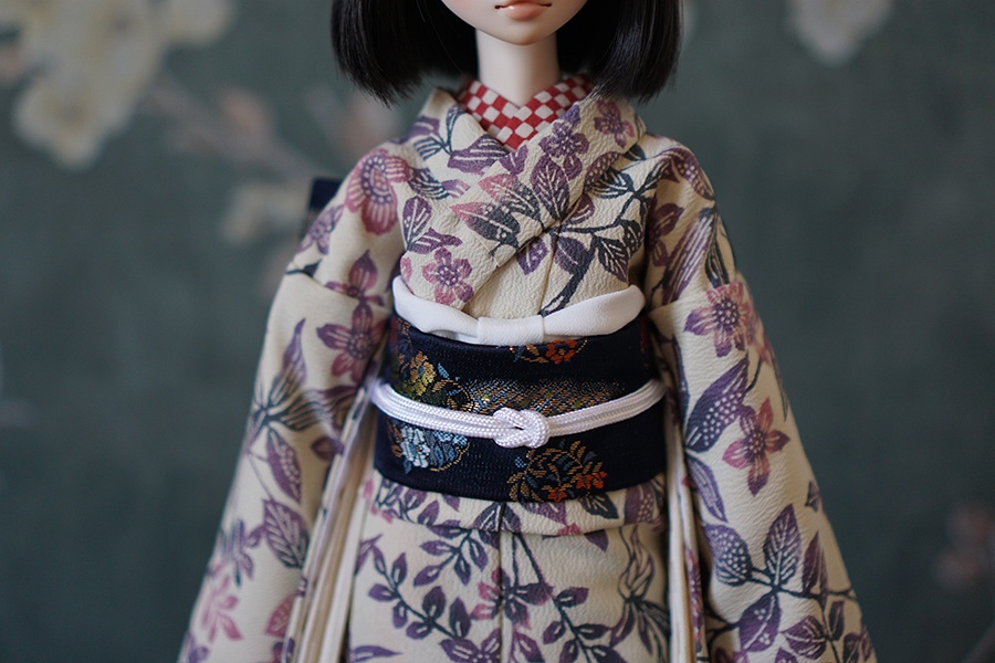 紅型風文様 振袖セット