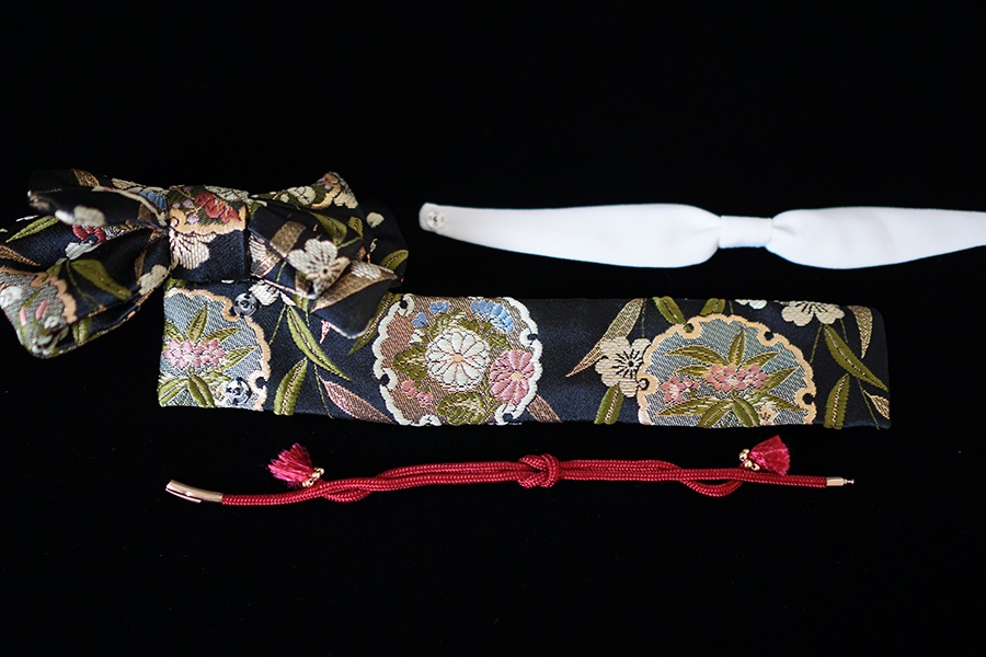 赤花柄 振袖セット