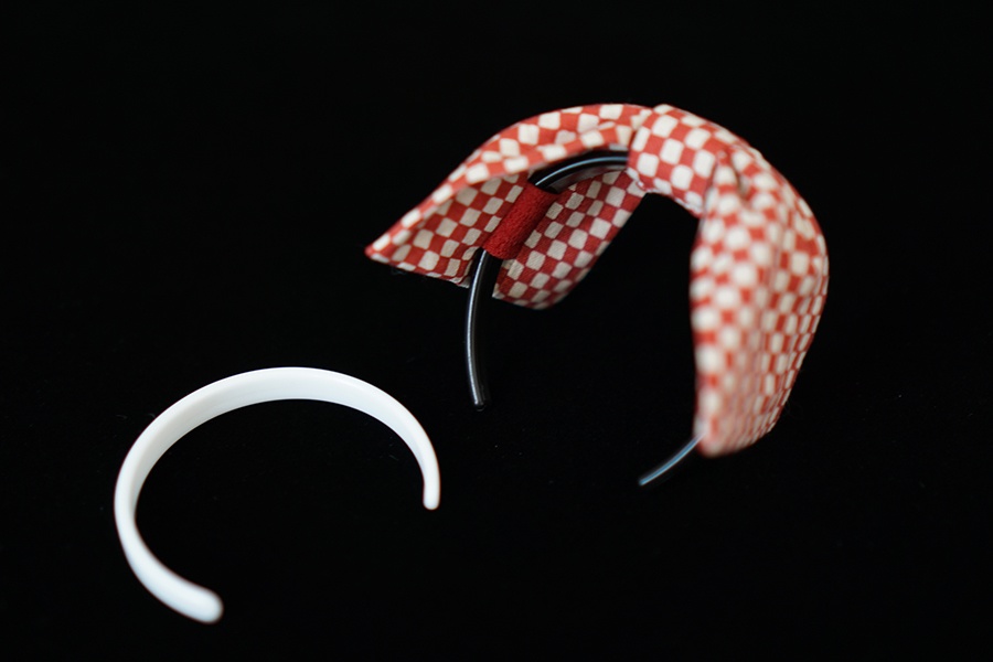 赤花柄 振袖セット